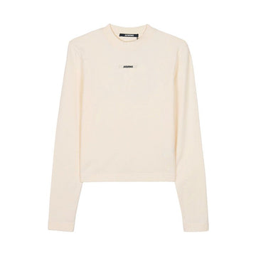 JACQUEMUS グログラン 長袖 Tシャツ 130 SS26 152756601