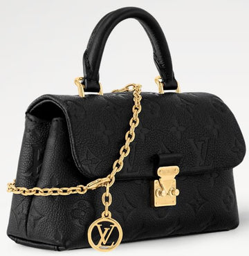 LOUIS VUITTON ナノ・マドレーヌ モノグラム アンプラント ブラック M12144 129759434