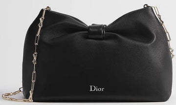 Dior Bow Bag Small Black Lambskin M0715OUQO_M900 152758697