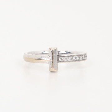 TIFFANY & CO T1リングセミパヴェホワイトゴールド5.5 (10-11号) 67795547 152758776