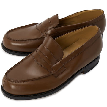 J.M. WESTON Männer Slipper 11411821801F E TAN (Weite E) 62098145 [P]