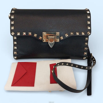 VALENTINO 3W2B0181 Rockstud Flap Kleine Crossbody-Tasche 152780072