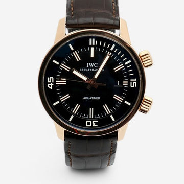 IWC Aqua Timer Rose Gold 44mm IW323108 Vintage Kollektion Herren Armbanduhr Schwarz Zifferblatt Box 152781979