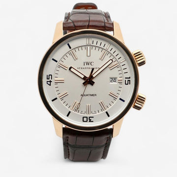 IWC Aqua Timer Vintage Collection White IW323103 Rose Gold Men's Watch 44mm Box 152781983