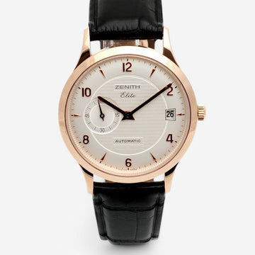 ZENITH Elite Small Seconds 38mm Rose Gold Herren Uhr 17/62.1125.680 Gold Rotor 152781995