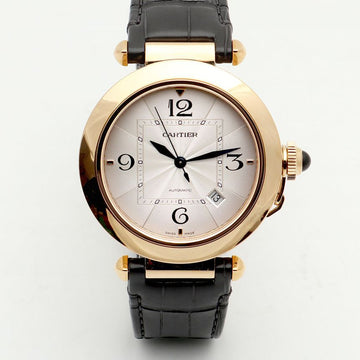 CARTIER パシャ WGPA0007 ゴールド 41 ラージ メンズ 時計 新型 2021年 保証書 ボックス 152781999