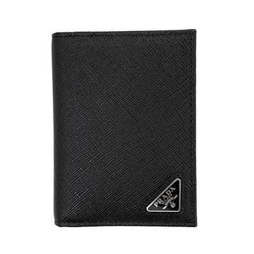 PRADA Triangular Logo Cyphano Leder Geldbörse 152754096
