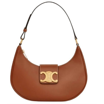 CELINE Medium Aby Trionf Bag Glattes Kalbsleder Tan 114493DGQ_04LU 152782061
