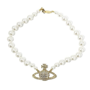 VIVIENNE WESTWOOD Perlen-Bass-Lilien-Choker-Halskette 152782079