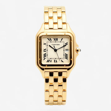 Cartier Panda Watch Medium 18K Yellow Gold Women's Vintage Watch W25014B9 2000s 152783300