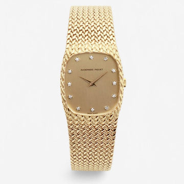 AUDEMARS PIGUET Vintage Cobra Gold 27 Damen Gold Uhr Champagner Gold Diamant Manuell 1980er Jahre 152783306