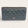 CHANEL A31509 Classic Caviar Black Long Wallet 22 Series 152783311 [P]