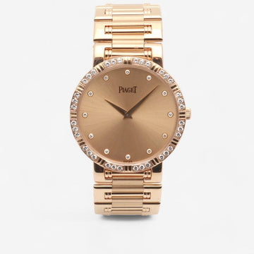 PIAGET ダンサー G0A26507 ローズゴールド 32 ミディアム レディース ゴールド ウォッチ ダイヤ 手巻き 152783317