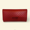 Gucci Micro Burgundy Leather Wallet 449396 152783347 [P]