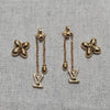 LOUIS VUITTON Ohrringe mit großen Ketten 152796223 [P]