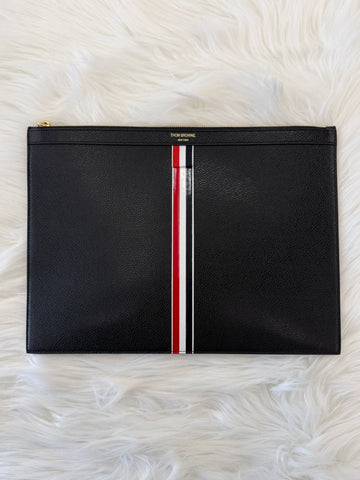 Thom Browne Pebble Stripe Clutch Medium (mac054a) A+ 152796548