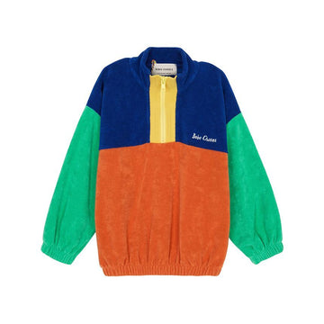 BOBO CHOSES キッズハーフジップスウェットシャツ B126AC050 152796649