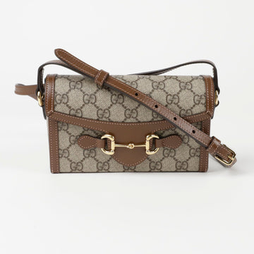 GUCCI Mini Schultertasche mit Horsebit 1955 152538020