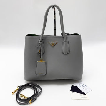 Prada Double Saffiano Tote Bag Shoulder Bag 1bg775 152799186