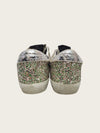 GOLDEN GOOSE シルバー レッド スーパースタ－ グリッター スニーカー 152799517 [P]
