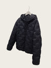 Louis Vuitton Black Monogram Padded Hooded Bomber 152799667 [P]