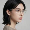 MaxMara Eyeglass Frame MM5125 D 026 Transparent Horn Frame Unisex Luxury Daily 150980101 [P]