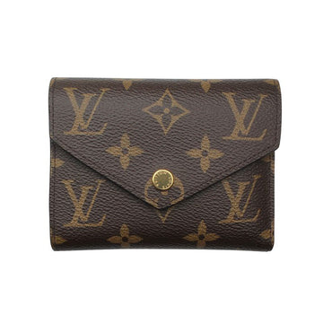 LOUIS VUITTON モノグラム ビクトリン ウォレット ダブルファスナー M62472 152801060