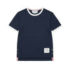 Thom Browne Contrast Stripe Ringer Women's T-Shirt 149740298 [P]
