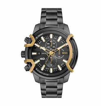 DIESEL Griffed Chronograph Herren Edelstahlarmbanduhr DZ4668 147329754