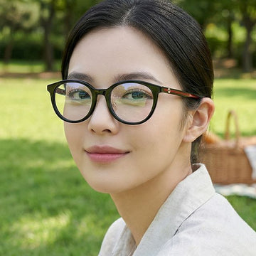 GUCCI Brille GG1867OK 001 Asian Fit Damen Luxus Rundrahmen 149349418