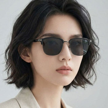 TOM FORD Sonnenbrille TF1242 K 20A Unisex Halbrahmen Asiatische Passform 150696401