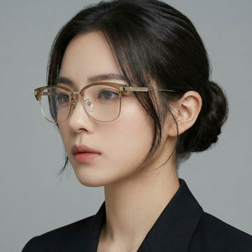 Gucci Glasses Frame GG1439OK 003 Luxury Thin Rim Transparent Asian Fit Square 79701747
