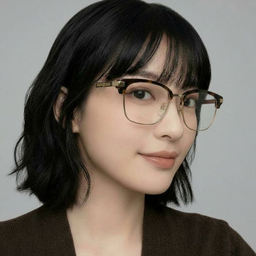 Gucci Glasses Frame GG1439OK 002 Luxury Slim Rim Asian Fit Havana Square 79701746