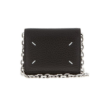 Maison Margiela Stitched Grain WOC Chain Card Wallet 152825902