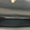 Saint Laurent Cassandra Silver Chain Wallet on Chain Bag Black 742920 152826056 [P]