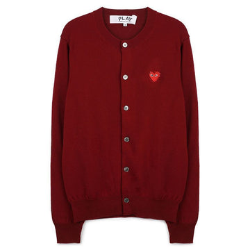 COMME DES GARCONS Red Heart x Strass Cardigan 152537855