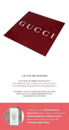 GUCCI Jacquard GG Wolle Seide zweifarbiger Schal 151204390 [P]