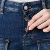 DSQUARED2 パッチポケットクールガールジーンズブルーS72LB0590 S30342 470 152831319 [P]