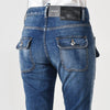 DSQUARED2 パッチポケットクールガールジーンズブルーS72LB0590 S30342 470 152831319 [P]