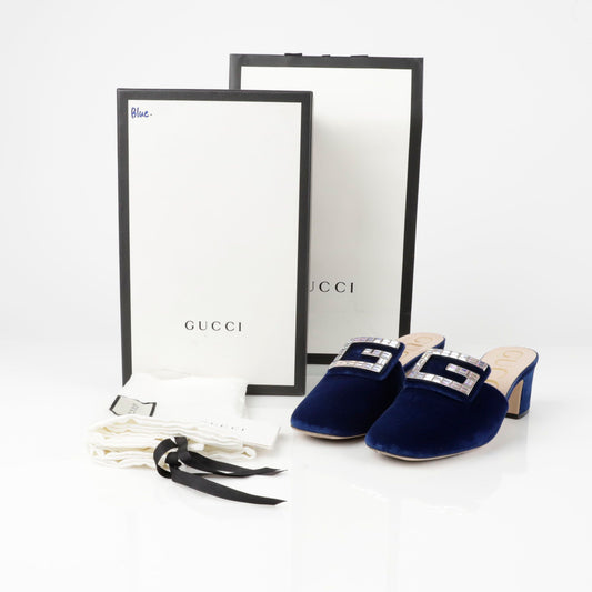 Gucci Crystal Mule 551438 38 152751574 [P]