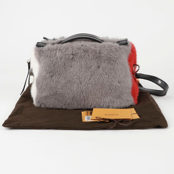 Tods Multi Fur Gomino Camera Tote Shoulder Bag 152752305