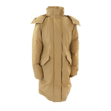Burberry Long Down Padded Coat with Detachable Hood Beige 152833422