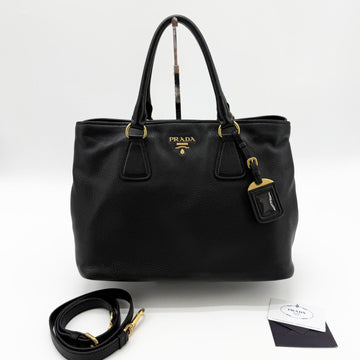 PRADA Vitellodatino Tote- und Schultertasche 1BA794 152834804
