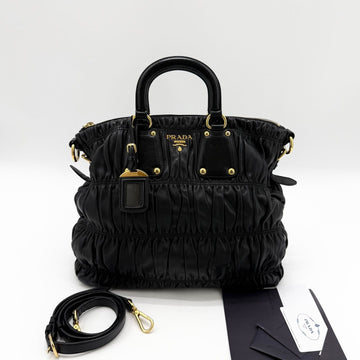 PRADA Nappa Gaufre Schulter- und Tragetasche BN1336 152834879