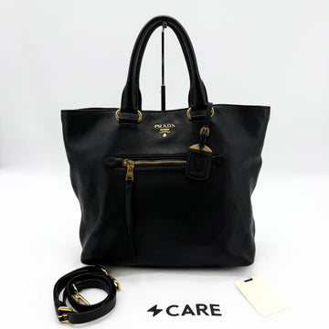 PRADA ビテロ ダ トートバッグ兼ショルダーバッグ BN2754 152835000