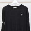 Maison Kitsune Argyle Sleeve Fox Patch Knit L160739 152836958 [P]