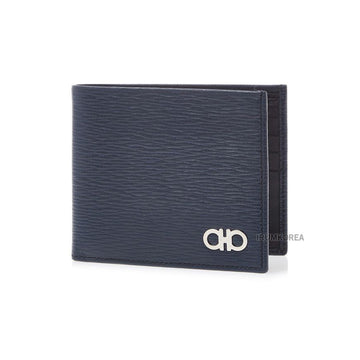 SALVATORE FERRAGAMO DEEP OCEAN 0744850 SS26 Herren Gancini Geldbörse 152837380