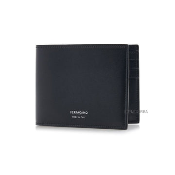 SALVATORE FERRAGAMO クラスsicロゴ二つ折り財布 152837381 [P]