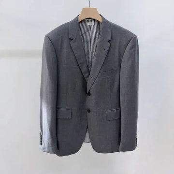 THOM BROWNE Woll-Twill-Klassische-Anzüge Grau MSC001A 151006574