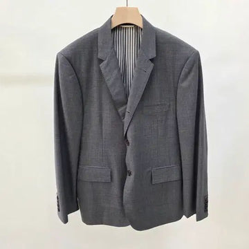 Thom Browne Wool Twill Classic Suit Gray 4 151006606